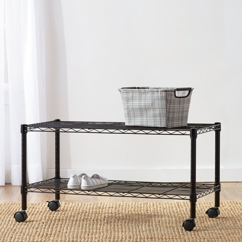 Wayfair Basics™ Wayfair Basics 2 Tier Steel Utility Cart & Reviews